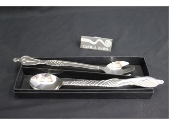 Carrol Boyes 18/8 Stainless Salad Server Set - Original Box