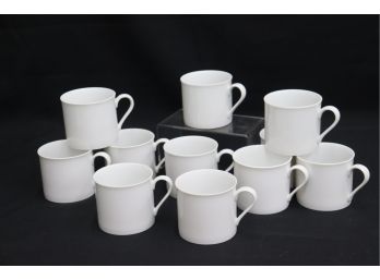 10 Dansk Coffee Cups - Bamboo By Jack Lenor Larsen