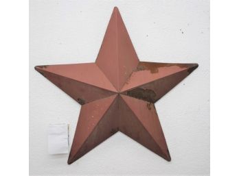 Rusty Patina Metal Barn Star