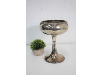 Gatsby-style Pedestal Round Centerpiece Bowl