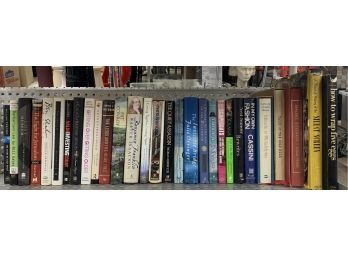 Shelf Lot Of Reading Books