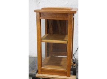 Glass-sided Counter Top Showcase Display Cabinet With Interior Light