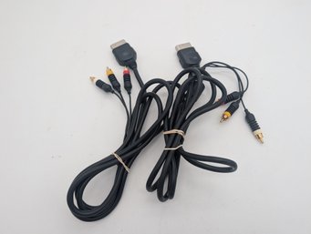 2x Xbox Original Av Cables