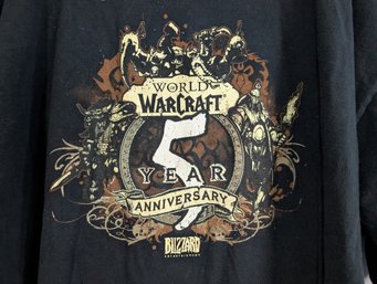World Of Warcraft 5 Year Anniversary Promotional Shirt 3xL Blizzard