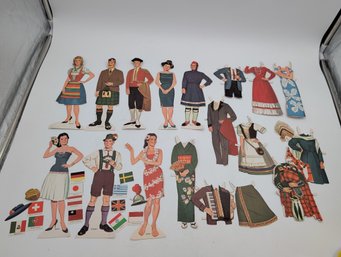 Saalfield Paper Dolls Of The World As Pictured