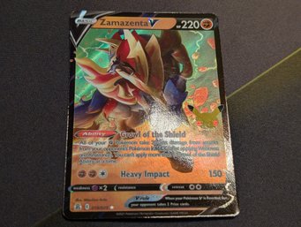 Zamazenta V Pokemon Celebrations Holo