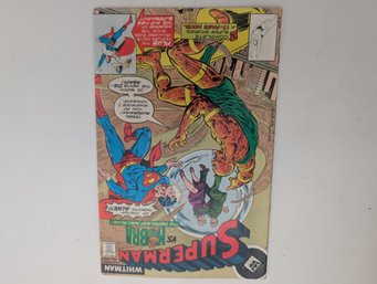Superman Vs Kobra Whitman Comic Good