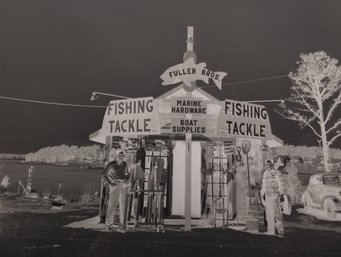 2 Fuller Bros Fishing Tackle Large Negatives - Massachusetts?  Lot 2