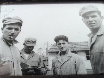 World War 2 Black And White Film Slide United States Military  Ernest