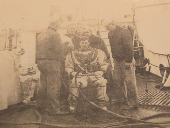 1930s Navy Diver Photograph Single (lot 8)