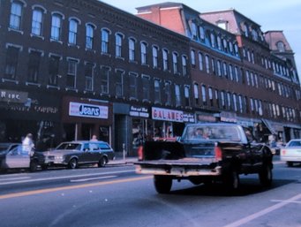 1985 Downtown Brattleboro Kodachrome Slide
