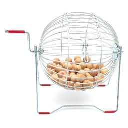 Vintage Bingo Ball Cage