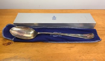 K&m A1 Silver Plate Serving Spoon, 13'