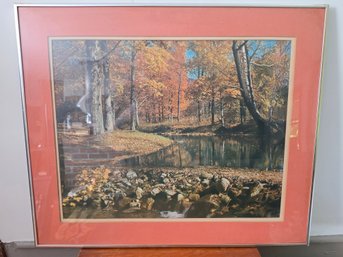 Autumn Brook Art Print - 1978