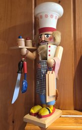 Steinbach Germany Wooden Head Chef Nutcracker, 17'