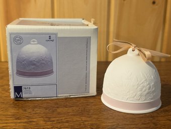 LLADRO Spain #7613 'Spring Bell' Porcelain Bell - 1990