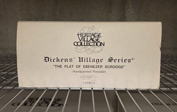 Department 56 - The Dickens' Village Series 'the Flat Of Ebenezer Scrooge'