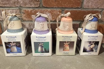 Goebel Hummel Christmas Bells - 1989, 1990, 1991, 1992