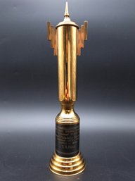 1940 Second Grand Award Trophy '7th Annual H A P Ex. Midwest Philatelic Society Inc.' Postage Stamp Club