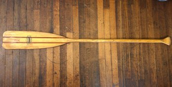Feather Brand Vintage 60' Wooden Canoe Paddle