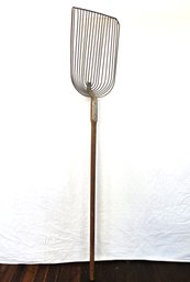 Antique Potato Sifter Scoop Shovel, C. Mid-20th Century