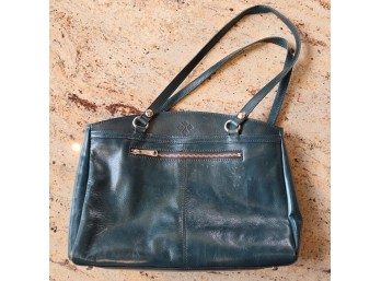 Patricia Nash Dark Green Leather Purse