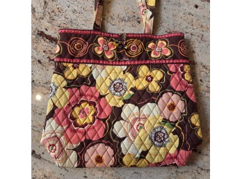 Vera Bradley Quilted Floral Tote Bag