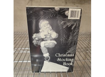 Christmas Stocking Hook With Santa Claus Design, ITEM NO. W184