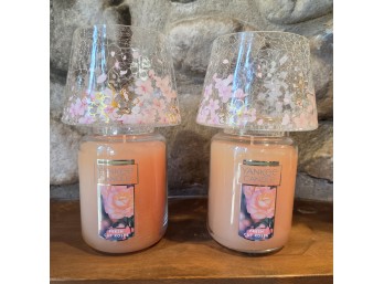 Yankee Candle 'Fresh Cut Roses' Full Size Jars With Cherry Blossom Shades