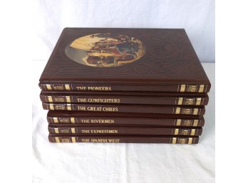 TIME-LIFE BOOKS 'The Old West' Hardcover Book Set - C. 1970s
