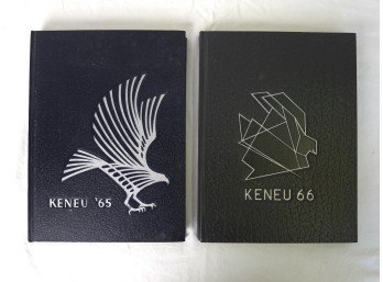 Vintage Keneu Yearbooks - 1965 And 1966