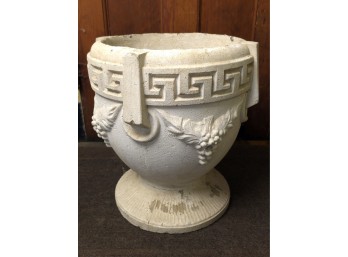 Neoclassical Style 17' Tall Concrete Garden Urn / Planter
