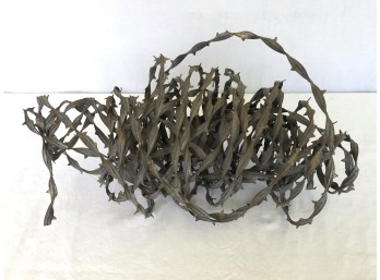 Antique Coiled Razor Barbed Wire - C. ~Mid-20th Century