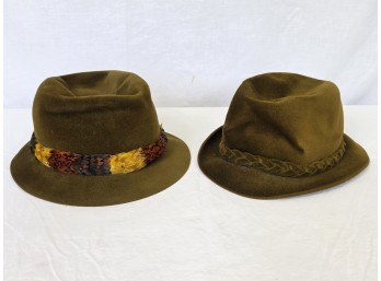 Vintage F.R. Tripler & Co Churchill Felt Hats, C. ~1920s - 1960s