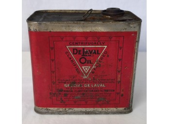Vintage De Laval Oil Can, C. 1920-1950