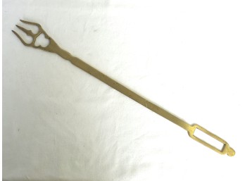 Brass Toasting Fork, C. Early-Mid 20th Century