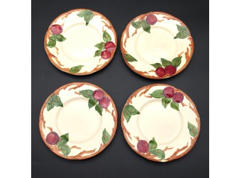 Franciscan Fruit & Branch Motif Plates, 6' Small Flaws*