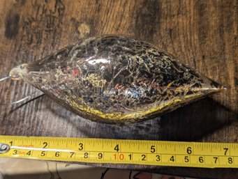 Unique Blown Glass Ornament