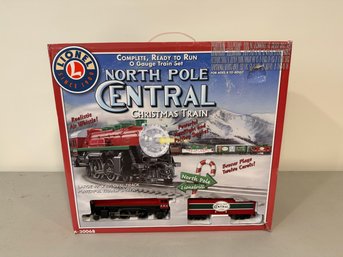 Lionel North Pole Central 6-30068 O Gauge Train Set In Box