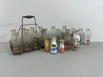 (21) Milk Bottles VT, NH, NY, PA, OH, Etc