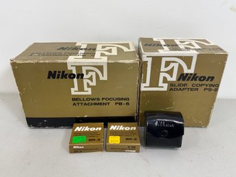 Nikon F Bellows Focusing Attachment & Slide Copying Adapter