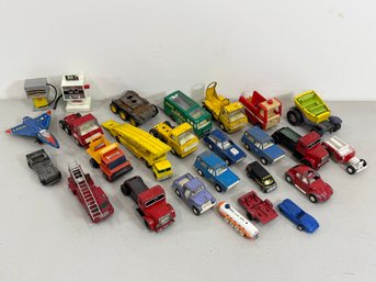 Vintage Tonka, Tootsie, Buddy L And Matchbox Cars & Trucks