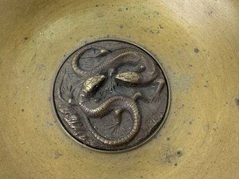 Jules Moignez Egyptian Revival Bronze Tazza