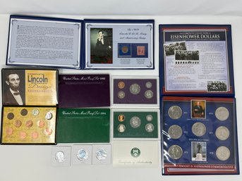 Group Of Collectible Coins & US Mint Coin Sets