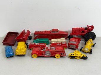 Group Of Auburn Rubber Toys