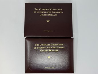 (44) Uncirculated $1 Sacagawea Coins, 2000-2021 In Binders