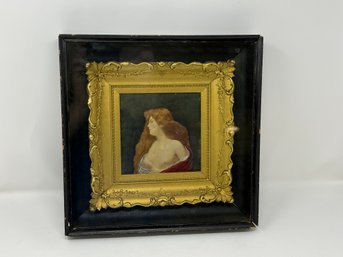 Shadowbox Framed Signed Portrait