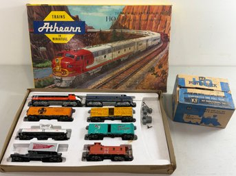 Athearn Trains Set 6238 In Box, New Haven & B&O Locomotives