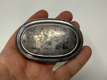 Parker Patent 1860 Classical Scene Snuff Box