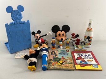 Vintage Disney Toys - Mickey Mouse & Donald Duck
